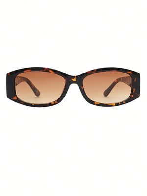 1pc Classic & Vintage Small Frame Fashion Eyeglasses For Outdoor Travel - Negative Apparel