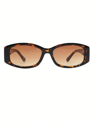 1pc Classic & Vintage Small Frame Fashion Eyeglasses For Outdoor Travel - Negative Apparel