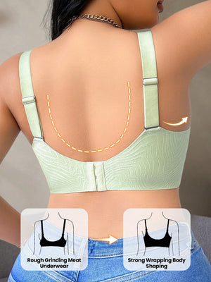 1pc Women Plus Size Seamless Wireless Bra - Negative Apparel