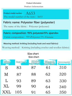 2024 new elegant women's black crew neck lace splicing long - sleeved slim - fitting horn hem jumpsuit - Negative Apparel