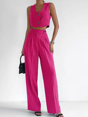 2025 Casual Vest Suit Women's Office Wear - Negative Apparel