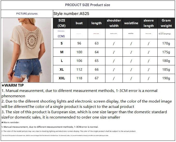 2025 new elegant V - neck back hollow splicing fashionable lace bat sleeve T-shirt women's clothing - Negative Apparel