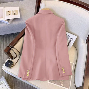 2025 new goddess suits for women, popular Korean style, high - end lazy style, casual and versatile women office suit - Negative Apparel
