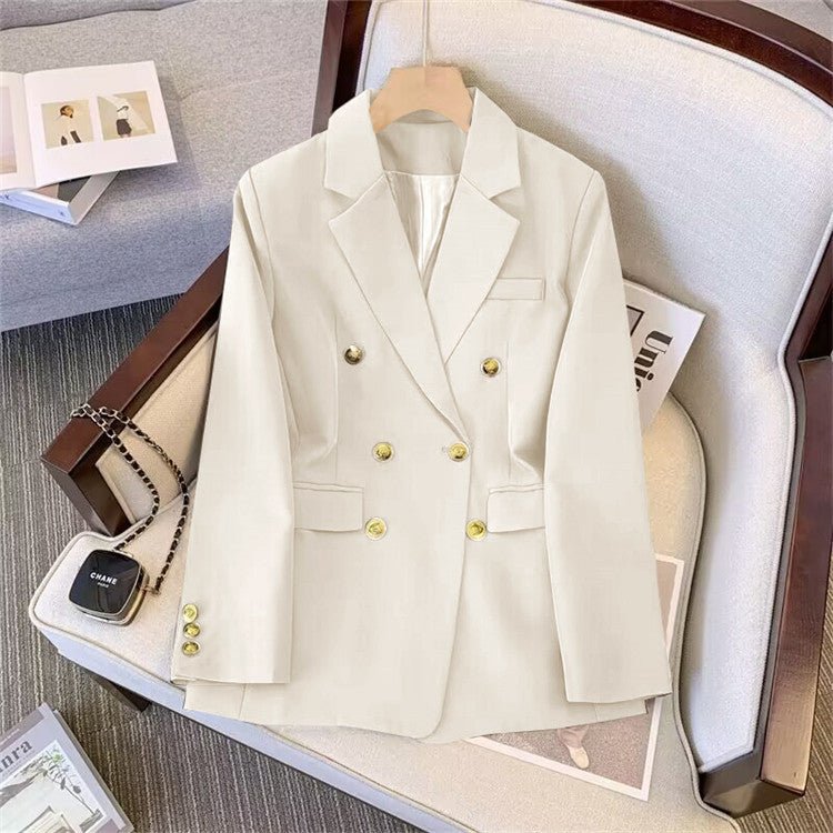 2025 new goddess suits for women, popular Korean style, high - end lazy style, casual and versatile women office suit - Negative Apparel