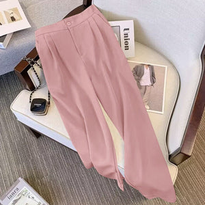 2025 new goddess suits for women, popular Korean style, high - end lazy style, casual and versatile women office suit - Negative Apparel