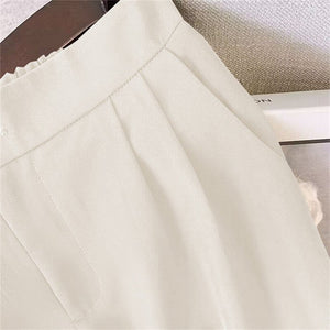 2025 new goddess suits for women, popular Korean style, high - end lazy style, casual and versatile women office suit - Negative Apparel