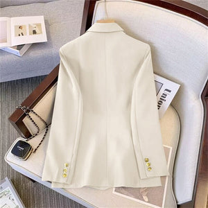 2025 new goddess suits for women, popular Korean style, high - end lazy style, casual and versatile women office suit - Negative Apparel