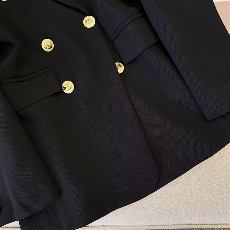 2025 new goddess suits for women, popular Korean style, high - end lazy style, casual and versatile women office suit - Negative Apparel