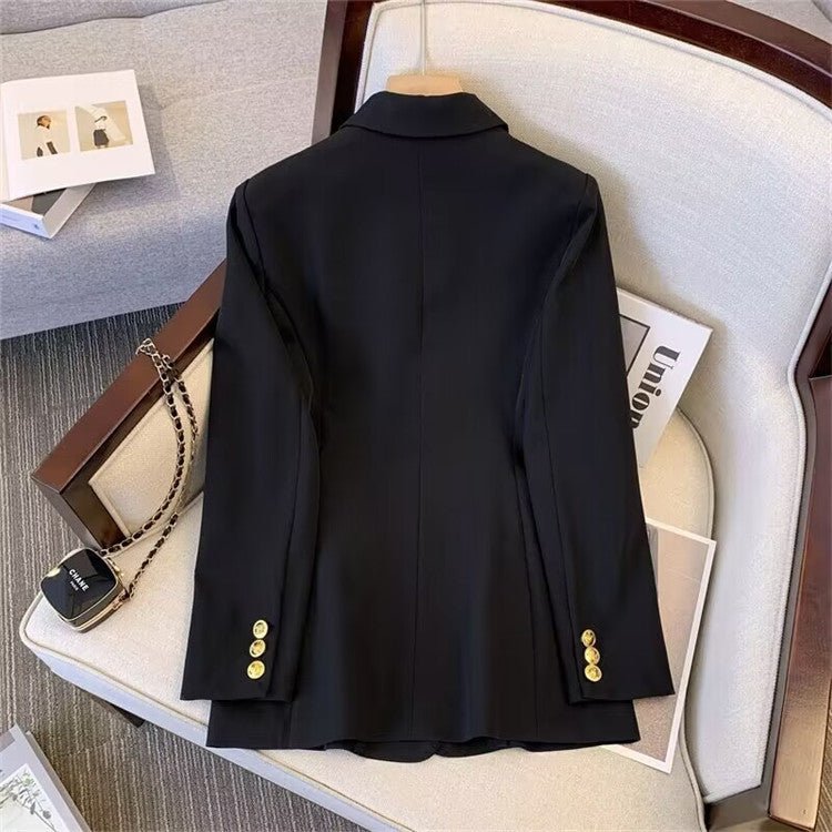 2025 new goddess suits for women, popular Korean style, high - end lazy style, casual and versatile women office suit - Negative Apparel