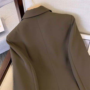 2025 new high - end casual Korean suit pants two - piece suit - Negative Apparel