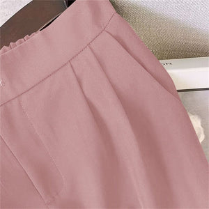 2025 new high - end casual Korean suit pants two - piece suit - Negative Apparel