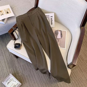 2025 new high - end casual Korean suit pants two - piece suit - Negative Apparel
