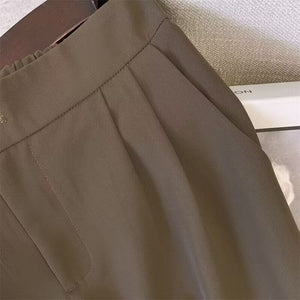 2025 new high - end casual Korean suit pants two - piece suit - Negative Apparel
