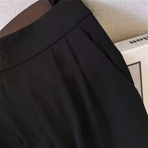 2025 new high - end casual Korean suit pants two - piece suit - Negative Apparel