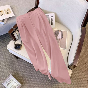 2025 new high - end casual Korean suit pants two - piece suit - Negative Apparel