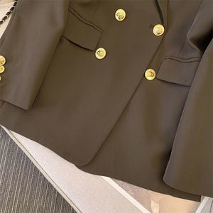 2025 new high - end casual Korean suit pants two - piece suit - Negative Apparel