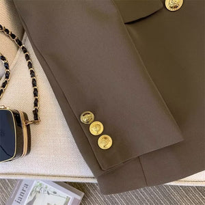 2025 new high - end casual Korean suit pants two - piece suit - Negative Apparel