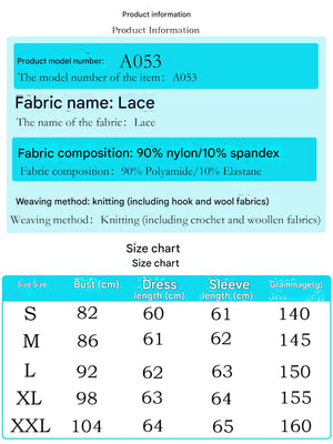 2025 new sexy cashew flower lace slim fit outer wear inner wear trumpet sleeve tops for women - Negative Apparel