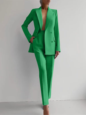 2025 Professional Wear Women's Suit Set - Negative Apparel