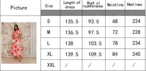 2025 spring and summer new fresh and elegant floral large swing backless design dress - Negative Apparel