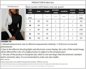 2025 spring elegant contrasting color splicing small stand - up collar new T-shirt slim and thin long - sleeved top women - Negative Apparel