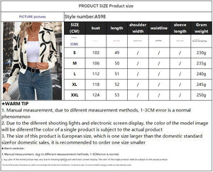 2025 spring elegant women's pattern print zipper baseball jacket casual top coat - Negative Apparel