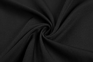 2025 spring new style fashion wrapped chest waist slimming pleated A - line dress - Negative Apparel