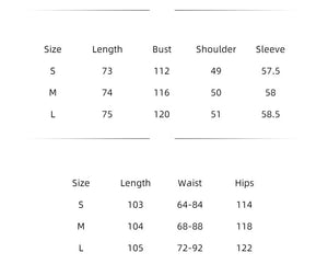 2025 Spring Pajamas Jacquard Long Sleeve Pants Two - piece Set - Negative Apparel