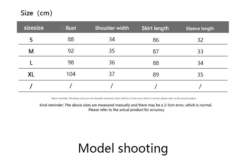 2025 Summer New an and n Short Sleeve Dress Design Bowknot Collar Sleeve A - line Dress Women - Negative Apparel