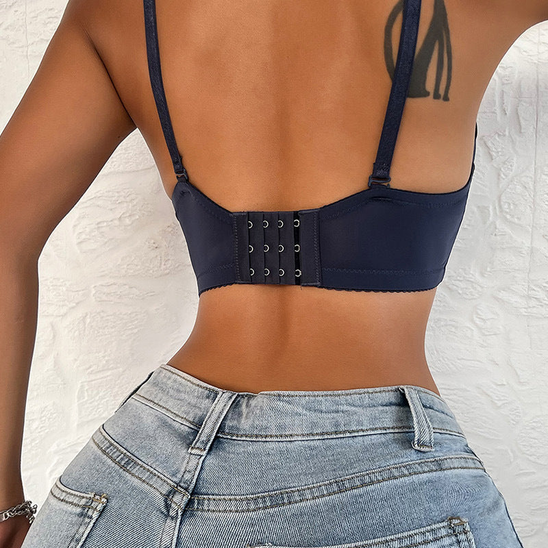The Noir Lift | Women's Lace Underwire Push-Up Bra