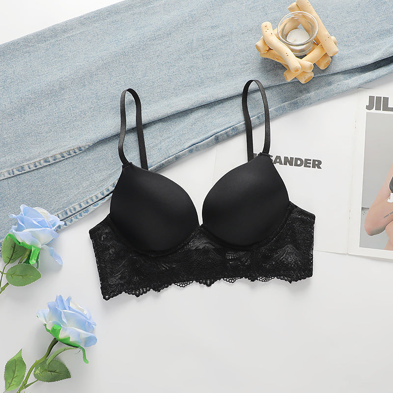 The Noir Comfort | Women's Lace Underwire Push-Up Bra
