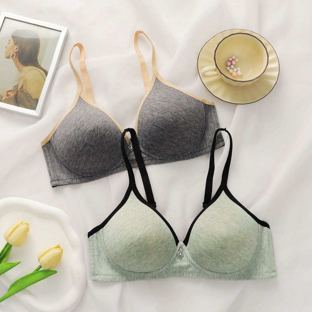 The Soft Lift | Wireless Lace Push-Up Bra