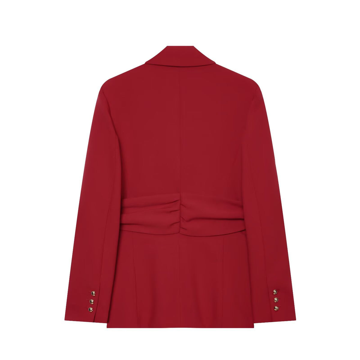 Belted Blazer and Wide Leg Trouser Set