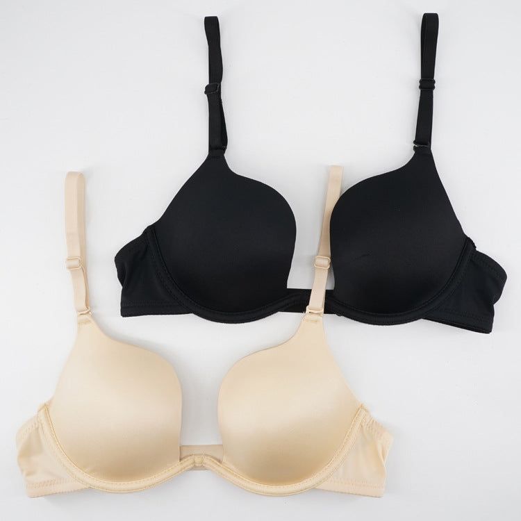 The French Whisper | Women's Ultra-Thin Lace Underwire Push-Up Bra