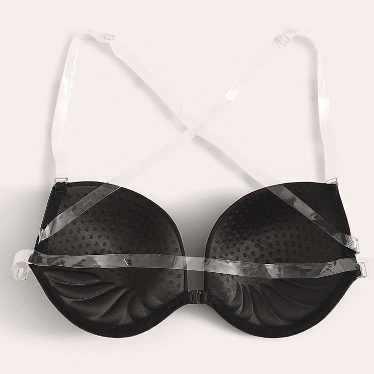 The Lace Charm | Women's Lace Halter Push-Up Bra