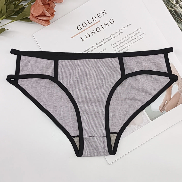 The Lace Trim Comfort | Women's Cotton Mid-Rise Lace Edge Panties