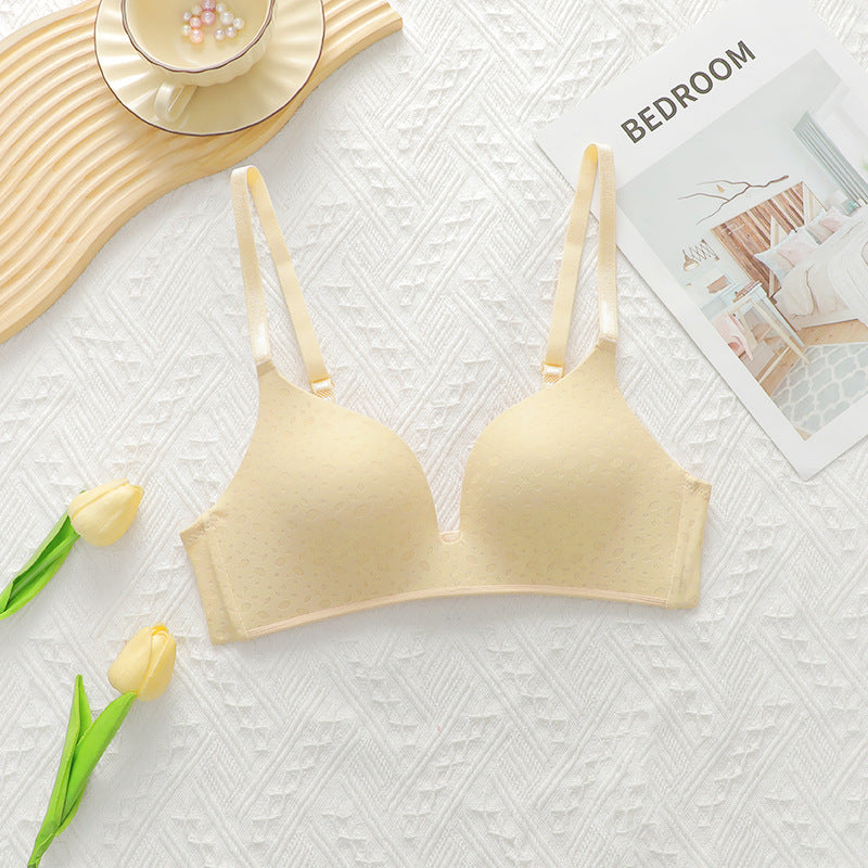 The Natural Lift | Nude Wireless Triangle Cup Push-Up Bra