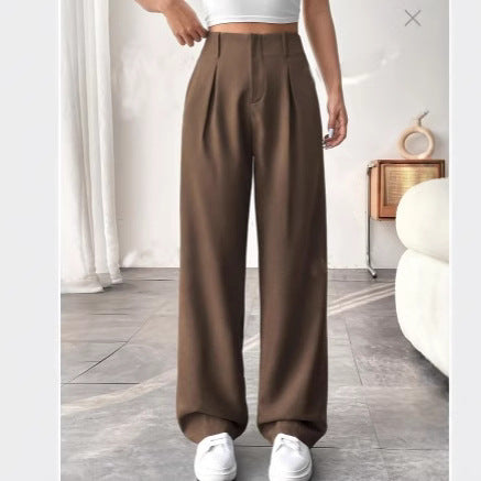Stretch Wide Leg Palazzo Trousers