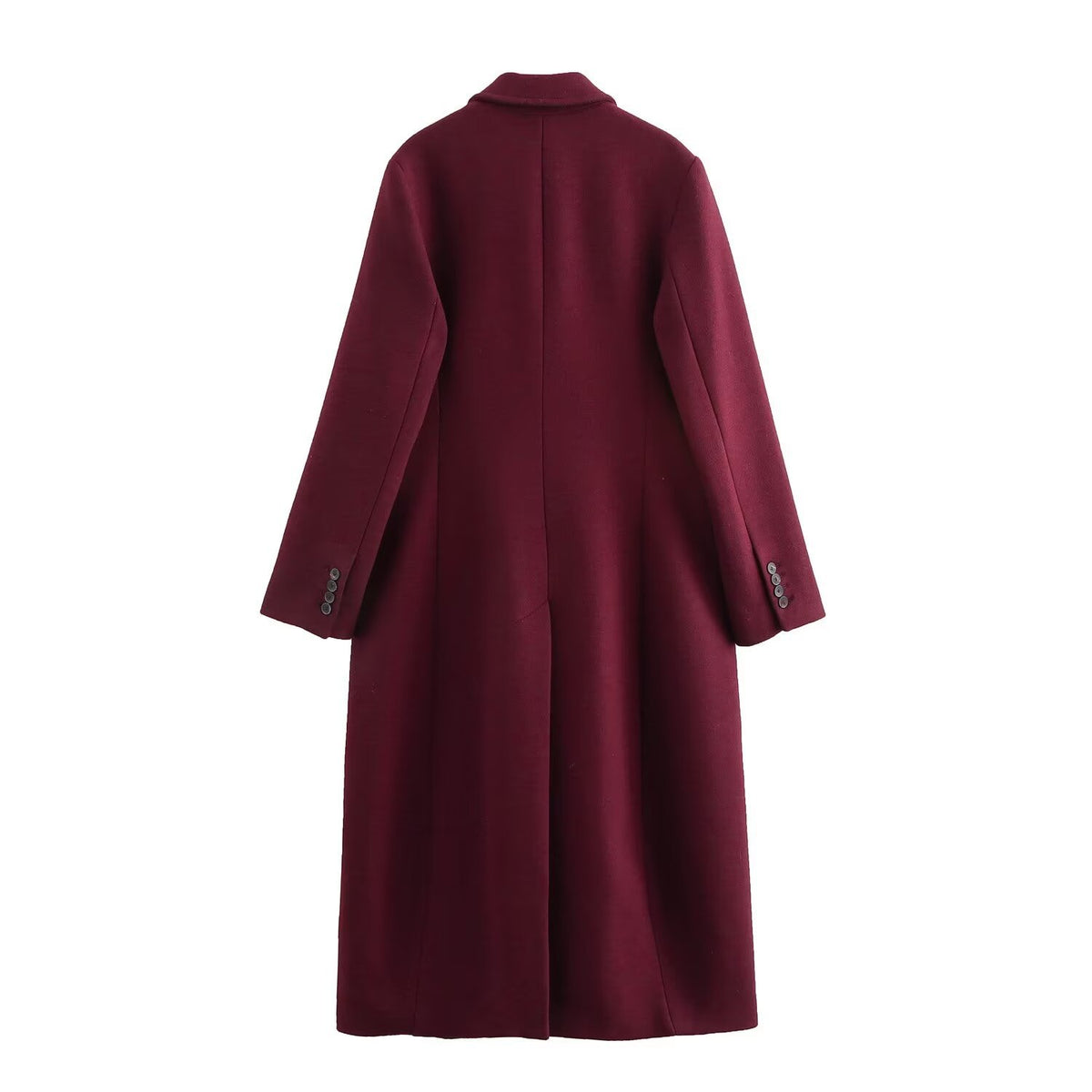 Double Breasted Longline Coat