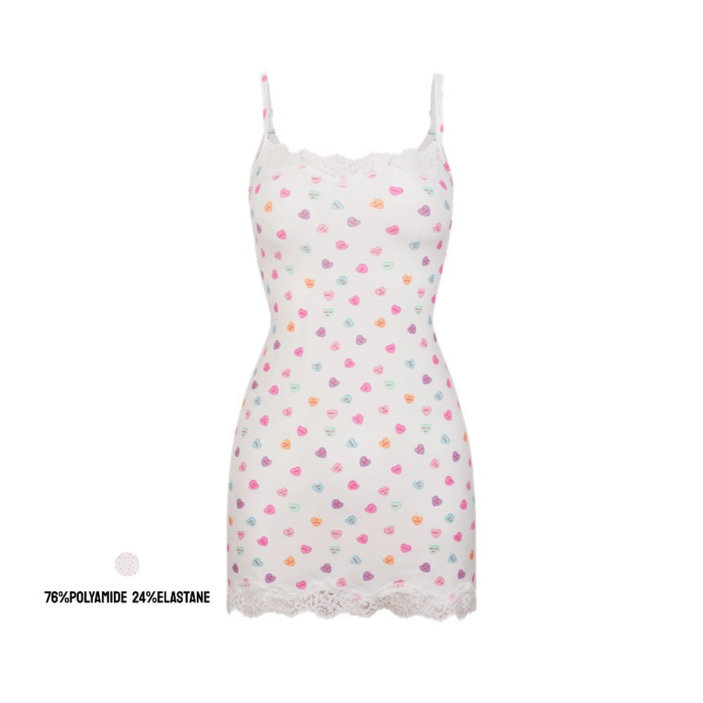 The Sculpt Lace Slip | Body-Contouring Mini Dress