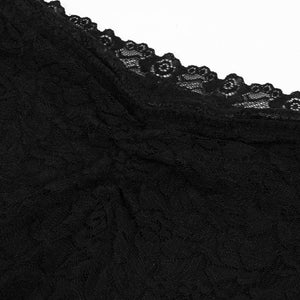 All - match Lace Beautiful Back Halter Neck Lingerie Long Skirt Set Can Be Worn Outside - Negative Apparel