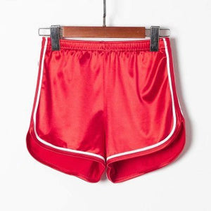 All - match Smooth Elastic High Waist Women Sports Shorts - Negative Apparel