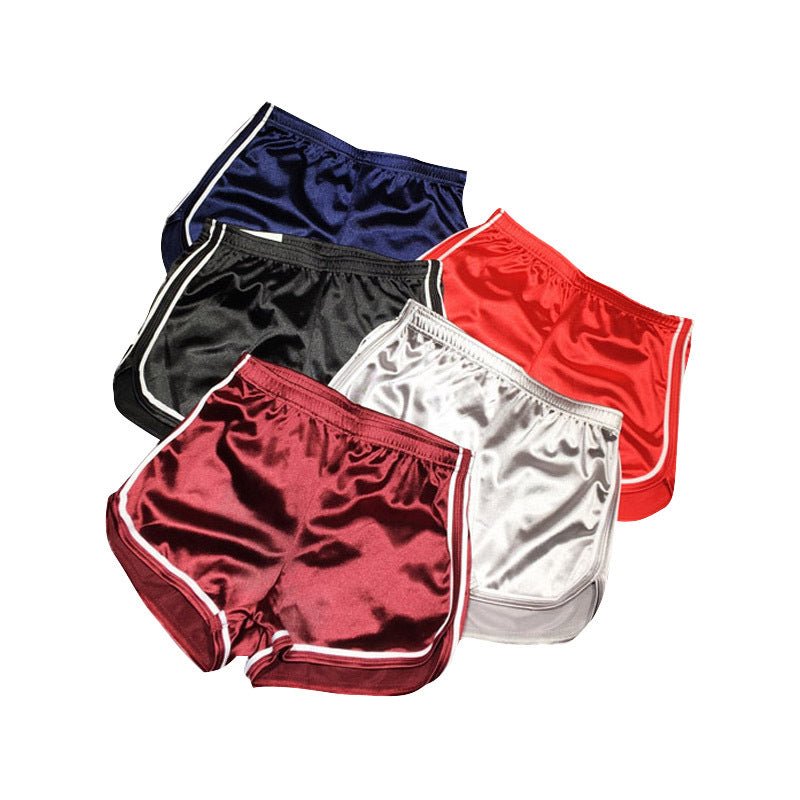 All - match Smooth Elastic High Waist Women Sports Shorts - Negative Apparel
