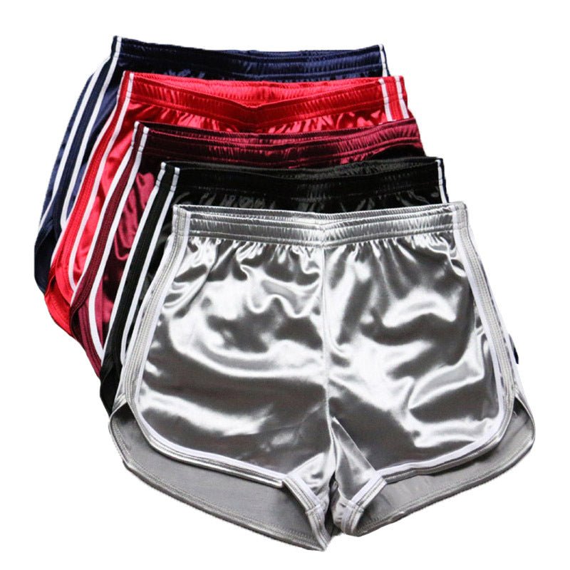 All - match Smooth Elastic High Waist Women Sports Shorts - Negative Apparel
