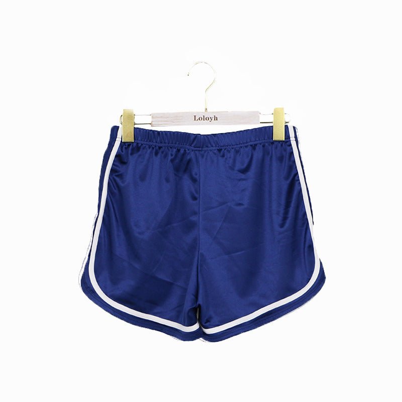 All - match Smooth Elastic High Waist Women Sports Shorts - Negative Apparel