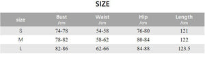 American spring new long dress backless lace - up chest wrap dress - Negative Apparel