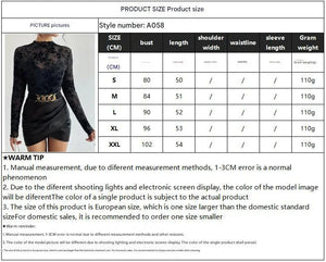 and the 2025 new sexy single - layer brateless stand - up collar mesh bottoming shirt top women's T-shirt - Negative Apparel
