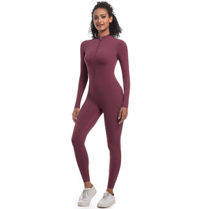 Apex Zip Unitard | Unified. Sleek. Tactical. - Negative Apparel