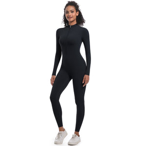 Apex Zip Unitard | Unified. Sleek. Tactical. - Negative Apparel
