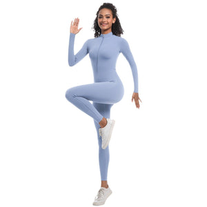 Apex Zip Unitard | Unified. Sleek. Tactical. - Negative Apparel